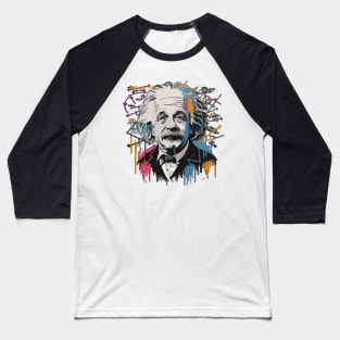 Turn Equations into Laughs: "Einstein Memes" Baseball T-Shirt